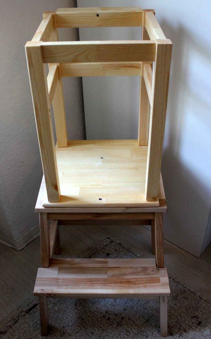 Lernturm selber bauen DIYAnleitung für Ikea Hack aus 2