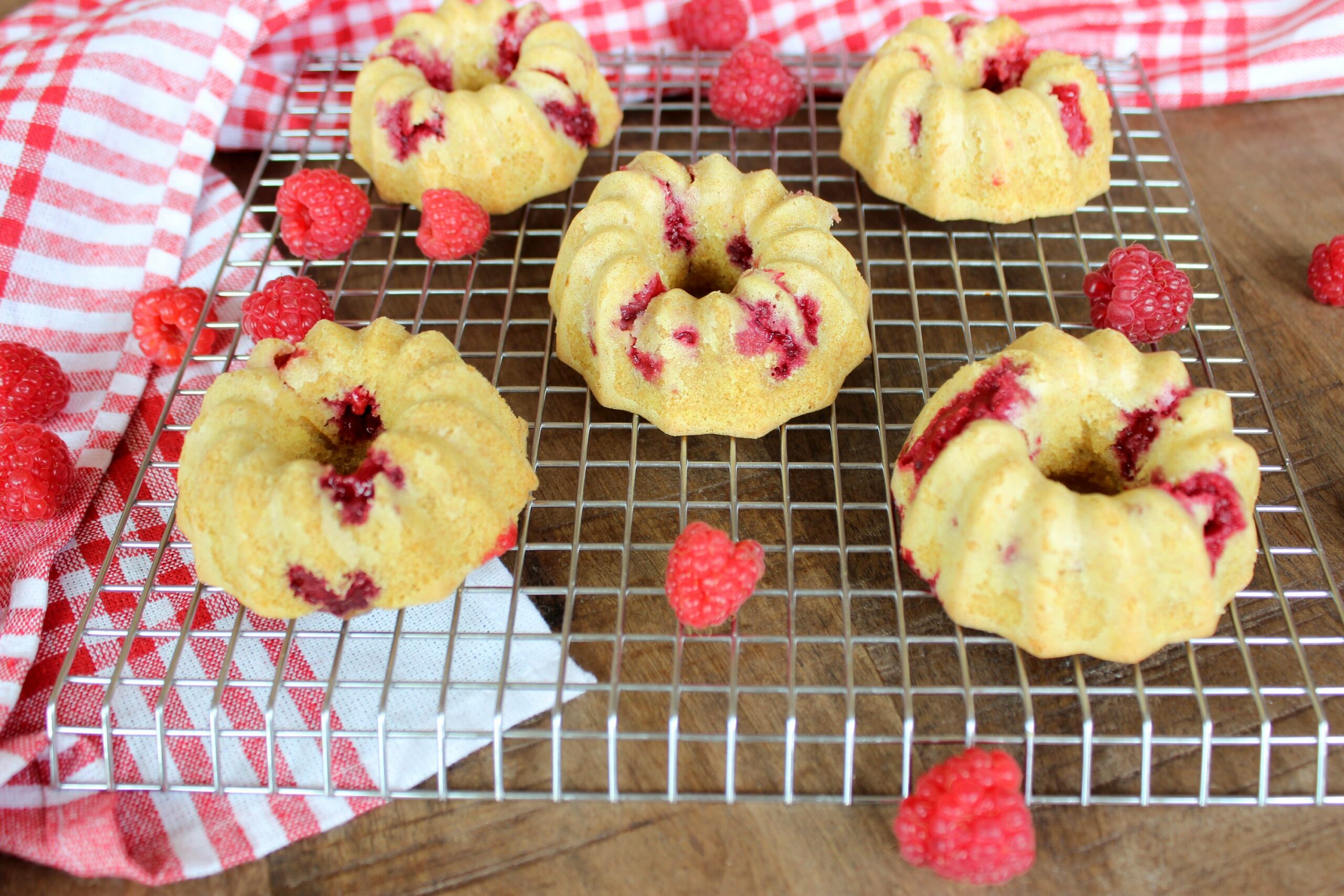 himbeer minikuchen ohne zucker