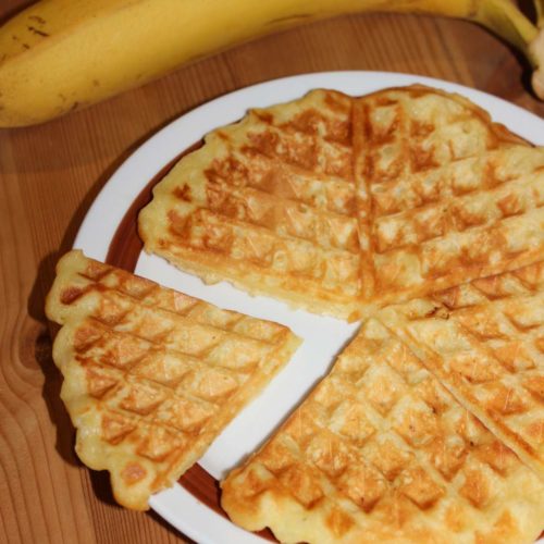 bananenwaffeln ohne zucker