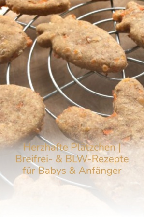 Herzhafte Plaetzchen Breifrei BLW Rezepte fuer Babys Anfaenger