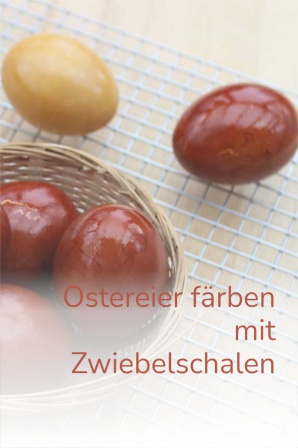 Ostereier faerben mit Zwiebelschalen