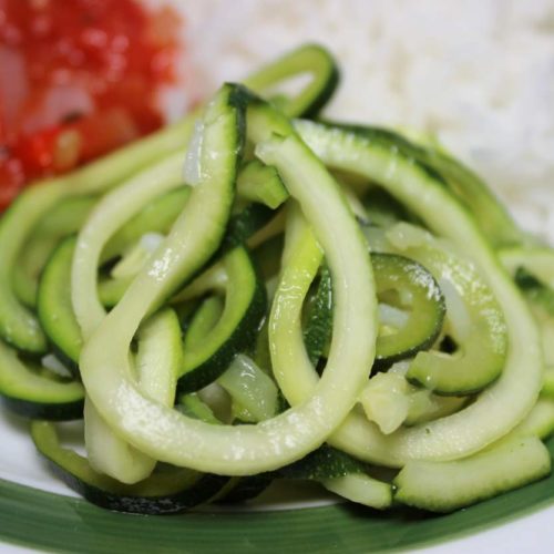 zucchini spaghetti