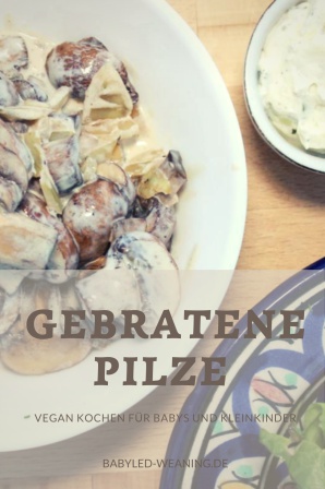 gebratene pilze kinder