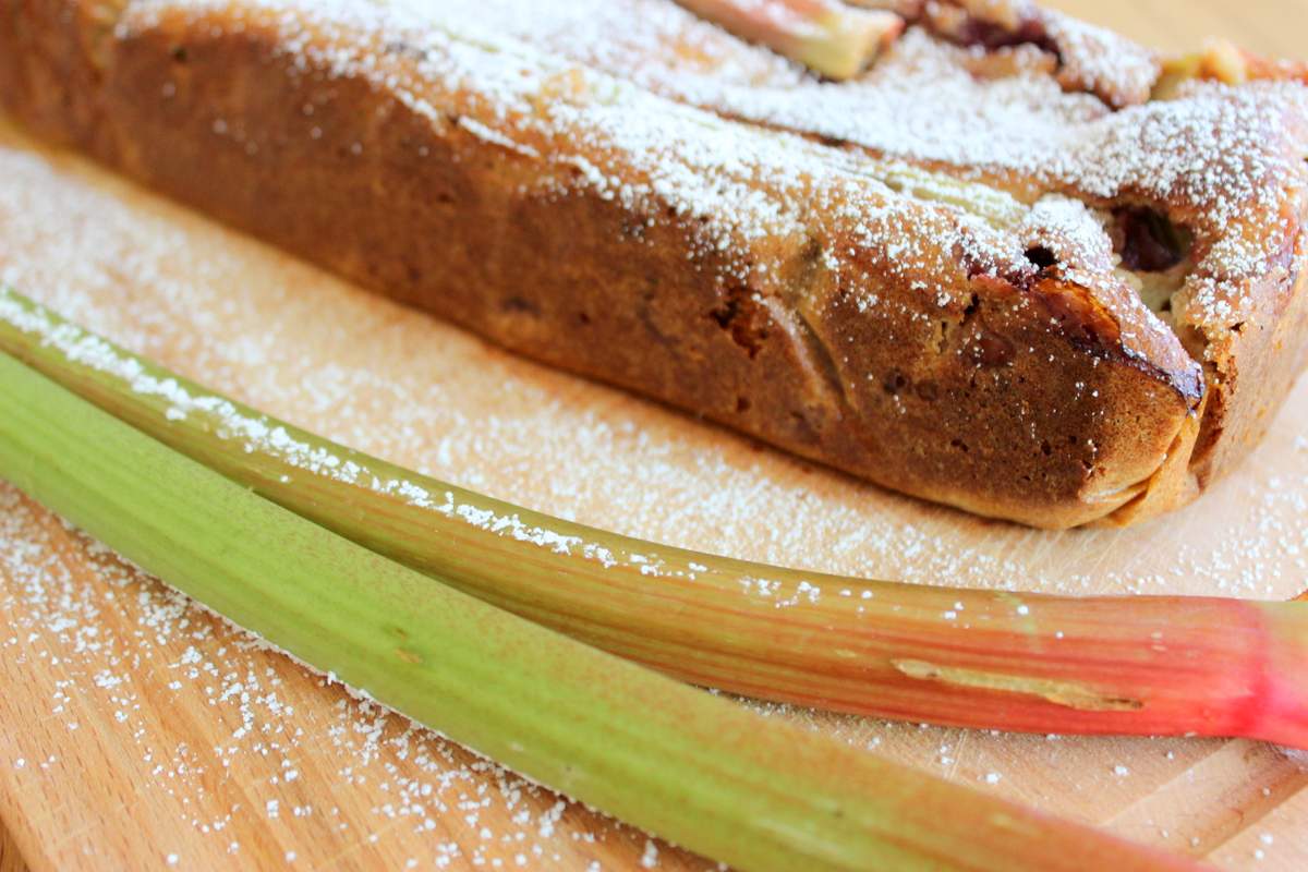 Erdbeer Rhabarber Bananenbrot Ohne Zuckerzusatz Babyled Weaning 