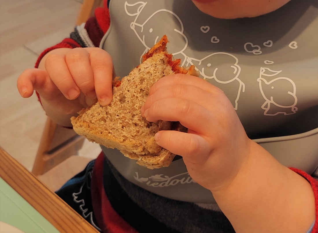 Dinkel-Toastbrot selber backen für Babys und Kinder | Babyled Weaning
