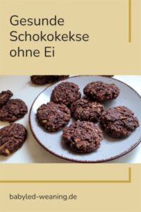 Gesunde Schokokekse ohne Ei