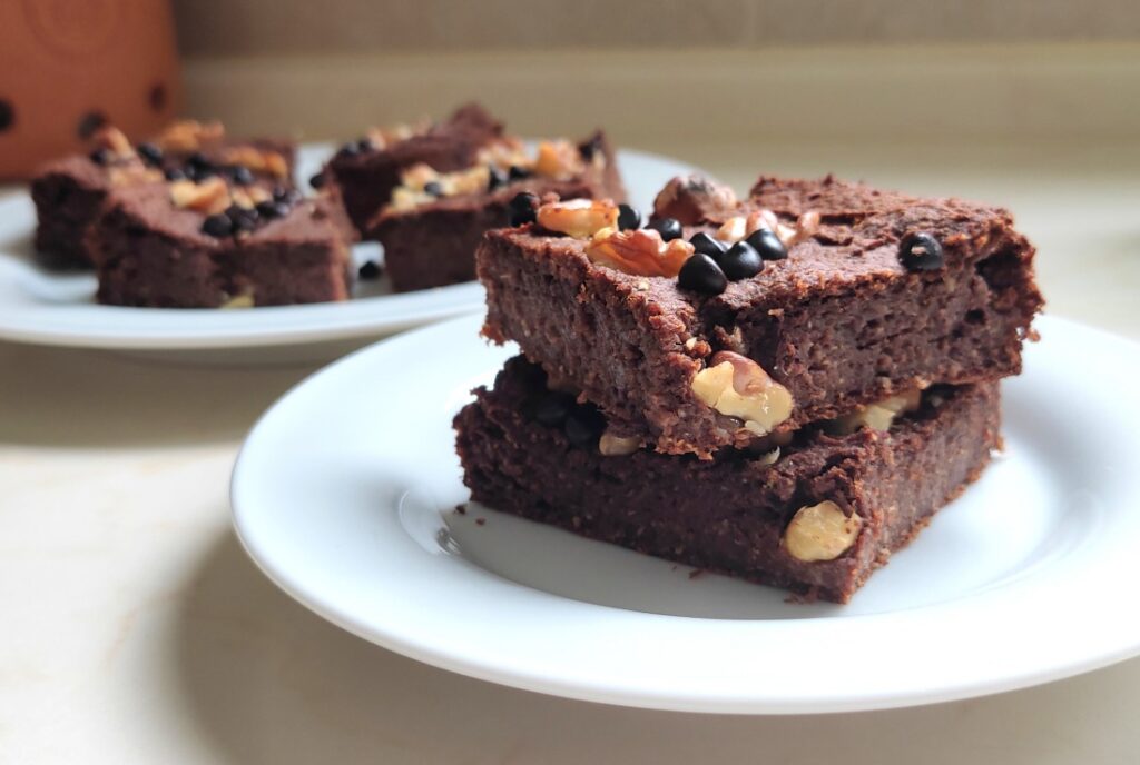 süßkartoffel brownies mit datteln