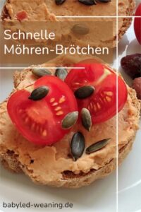 Schnelle Möhren Brötchen