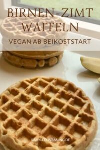 birnen zimt waffeln