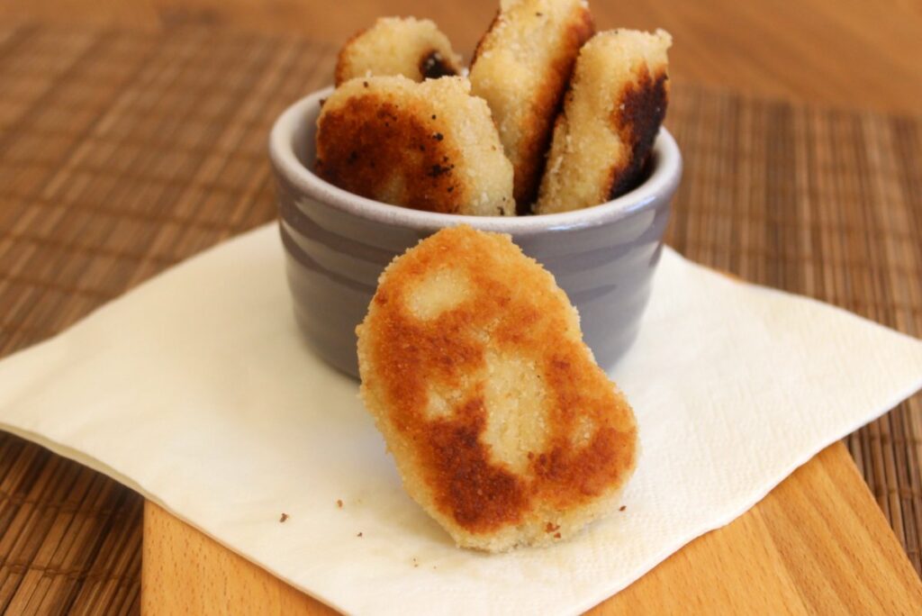 Vegane Nuggets (Bohnen-Kartoffel) | Babyled Weaning Vegane Nuggets (Bohnen-Kartoffel) | Babyled Weaning