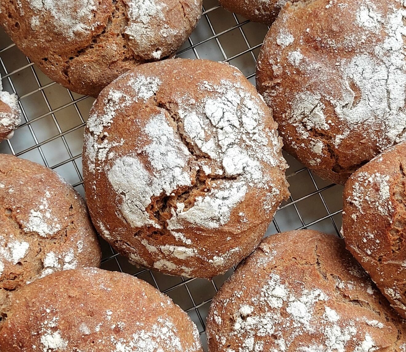 Roggenbrötchen mit Sauerteig | Babyled Weaning Rezepte für Kinder