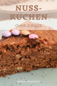 nuss kuchen saftig