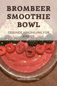 smoothie bowl brombeere