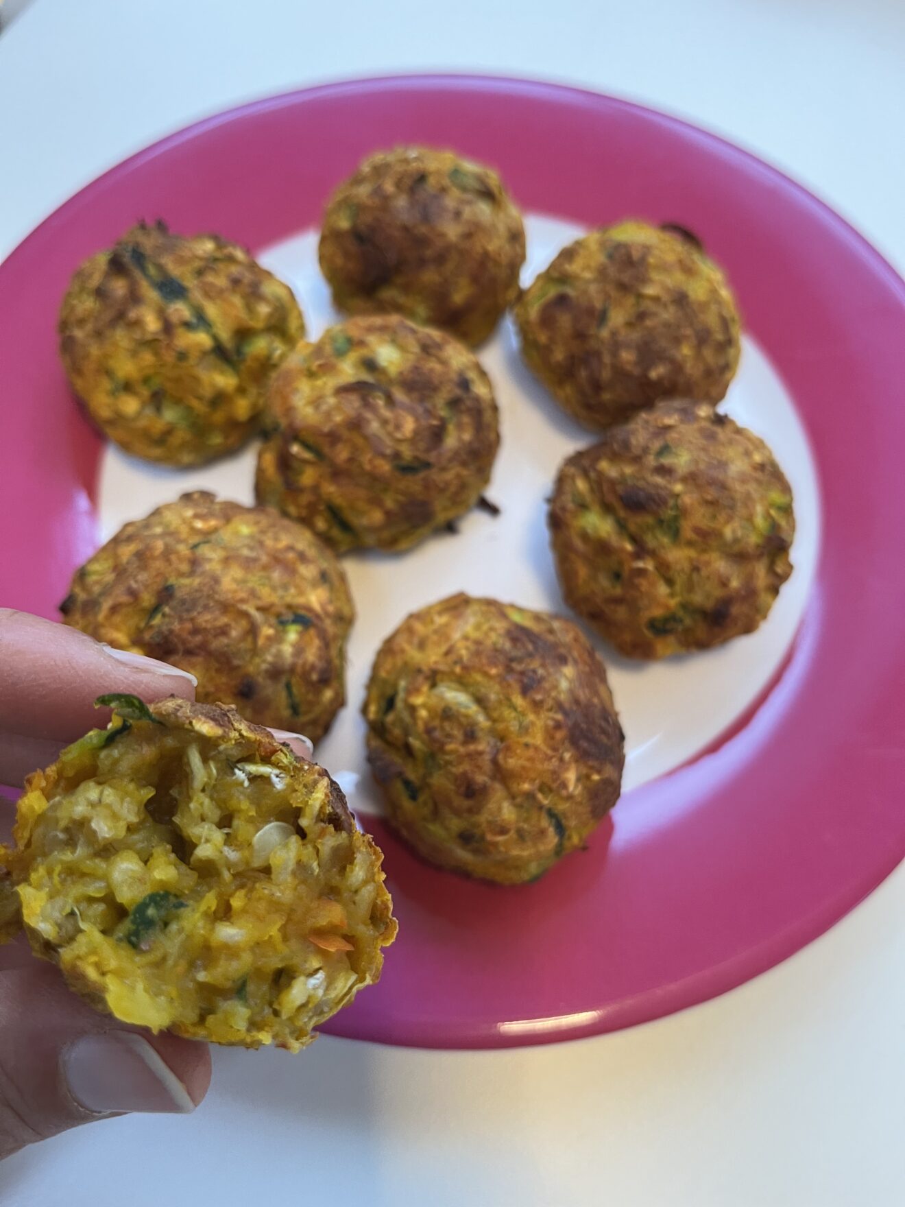 Gemüse Hafer Bällchen