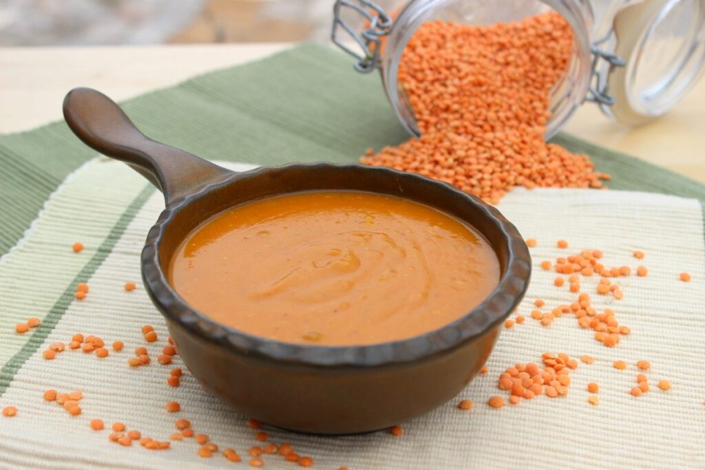 Linsen-Kartoffel-Suppe für Kinder