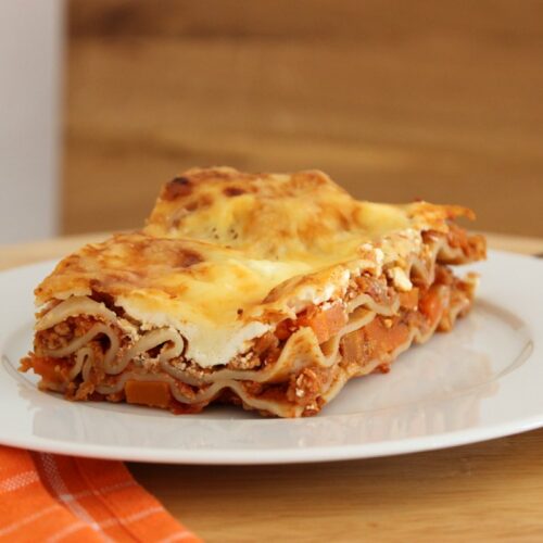 lasagne mit creme fraiche