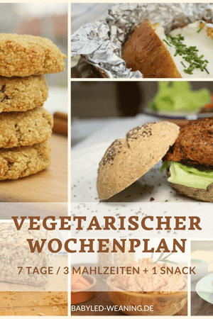 vegetarischer wochenplan