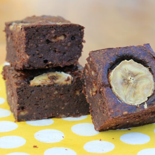 bananen brownies ohne zucker