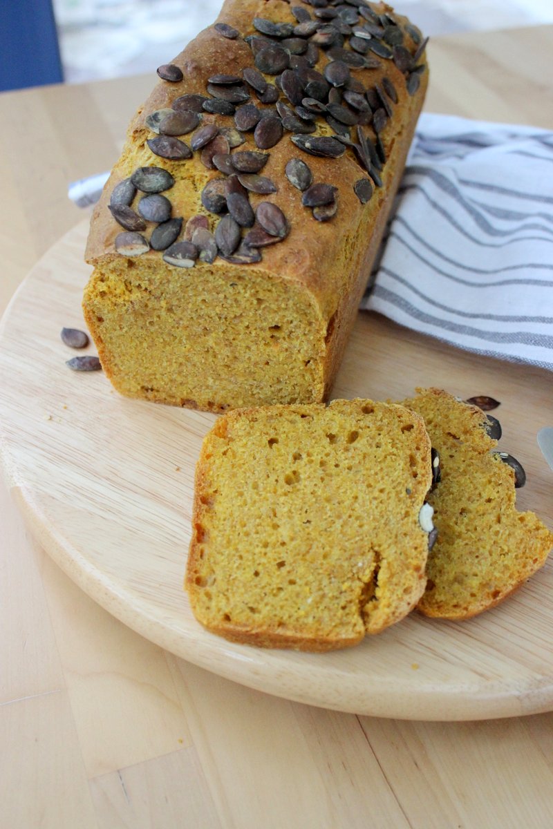 Kürbisbrot mit Trockenhefe