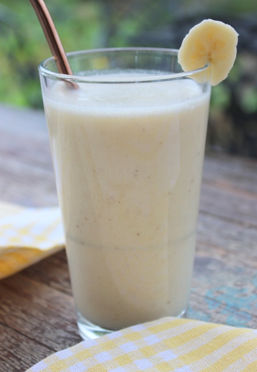 Bananenmilch selber machen für Kinder