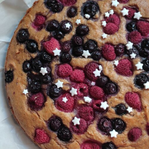 einfacher beerenkuchen ohne zucker