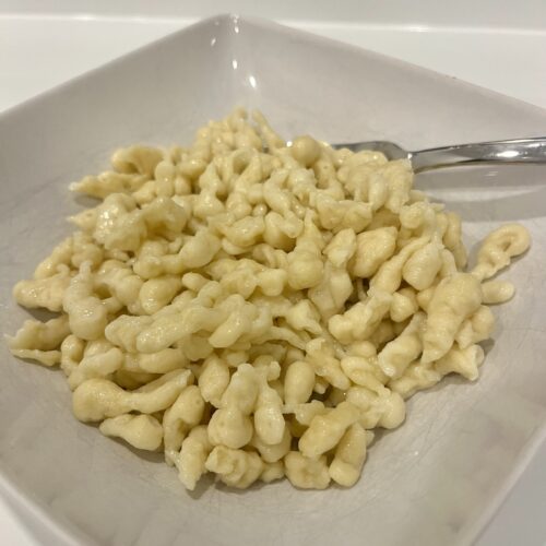 Kichererbsen Spaetzle1