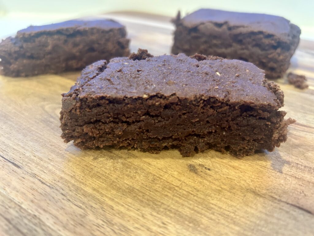 Kidneybohnen Brownies mit Blumenkohl | Babyled Weaning