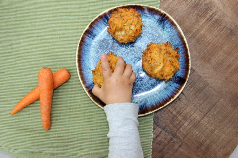 Herzhafte Karotten-Käse Muffins | Babyled Weaning