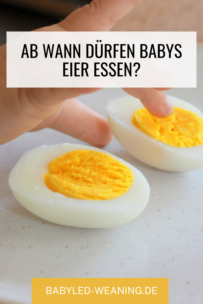 Ab wann dürfen Babys Eier essen? Babyled Weaning