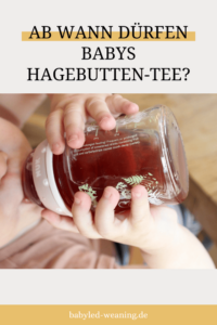 hagebuttentee baby ab wann erlaubt