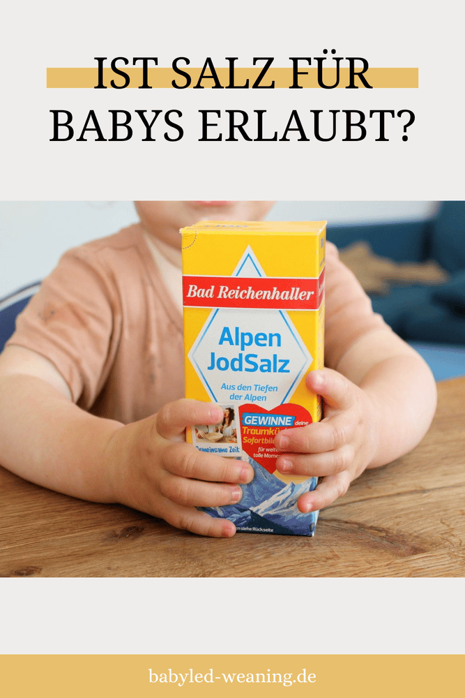 Ab wann dürfen Babys Salz essen? Babyled Weaning