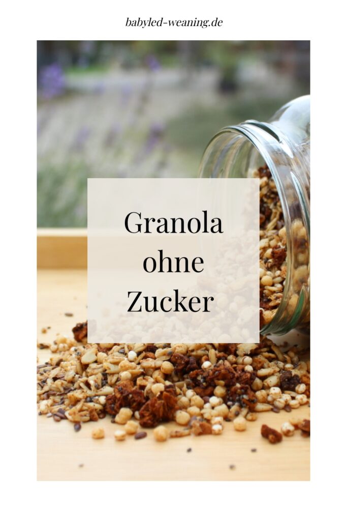 granola ohne zucker pin