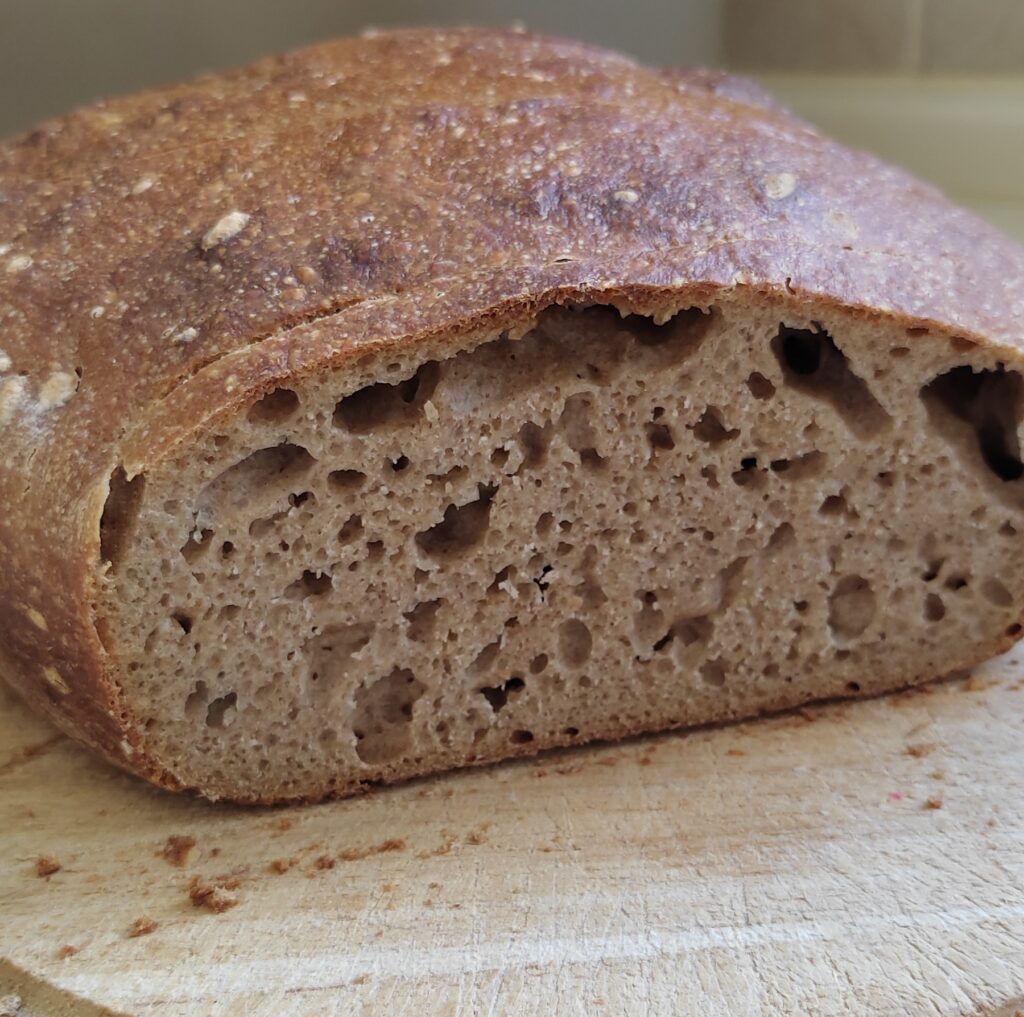 Einfaches Dinkel Sauerteigbrot | Babyled Weaning Rezepte