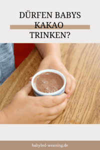 baby kakao trinken ab wann