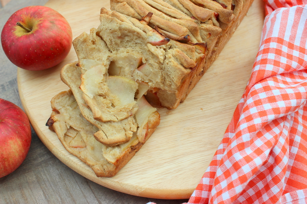 apfel zimt zupfbrot