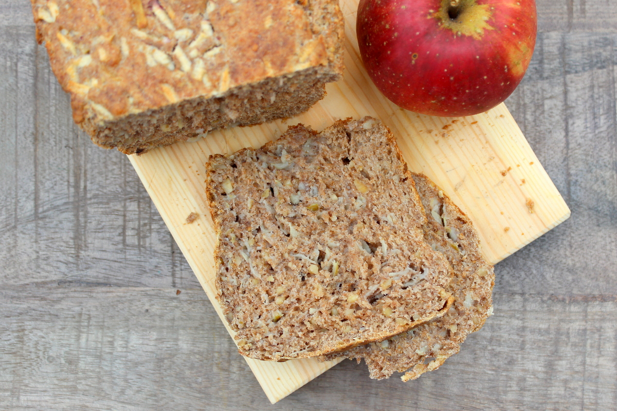 hefe apfel brot ohne backpulver