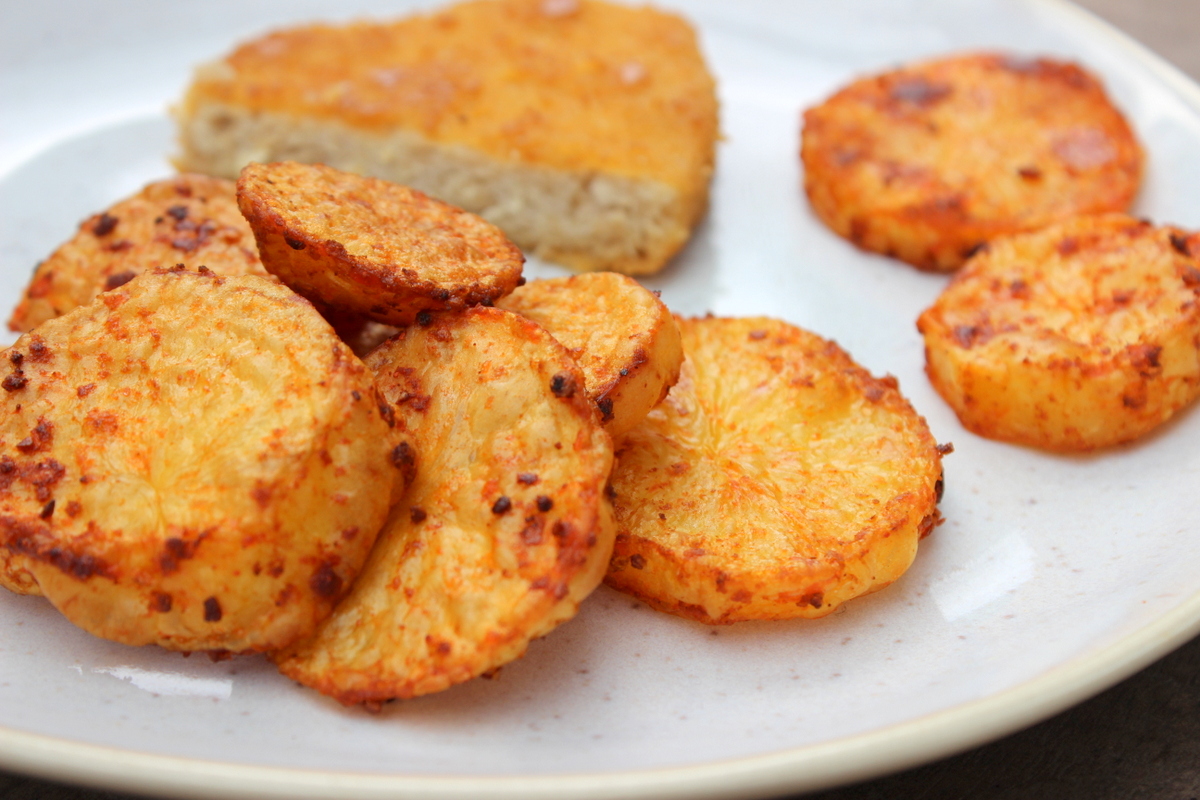 kartoffelscheiben im backofen knusprig