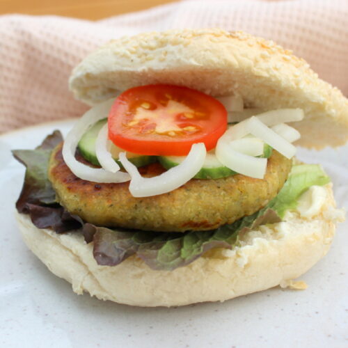 kichererbsen brokkoli burger