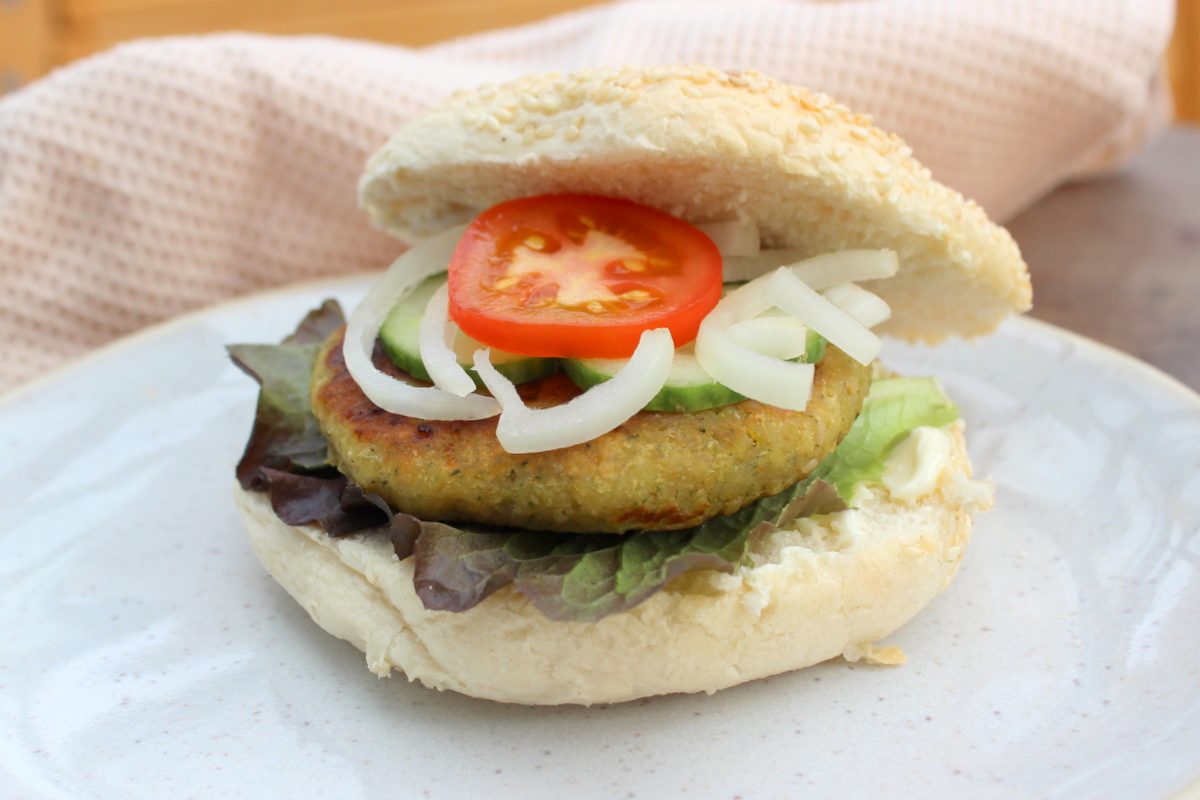 kichererbsen brokkoli burger