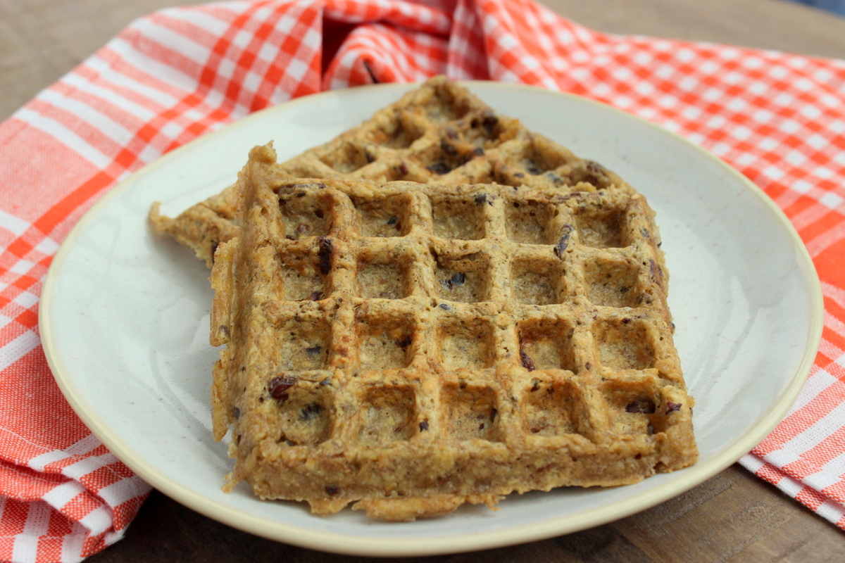 muesli waffeln ohne zucker