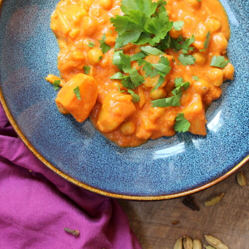 kichererbsen kartoffel curry