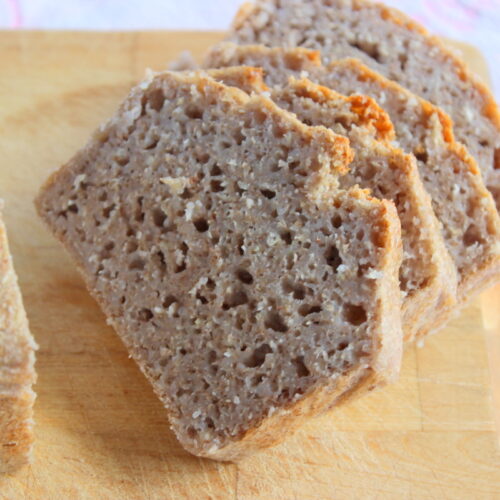 einfaches buchweizenbrot fermentiert