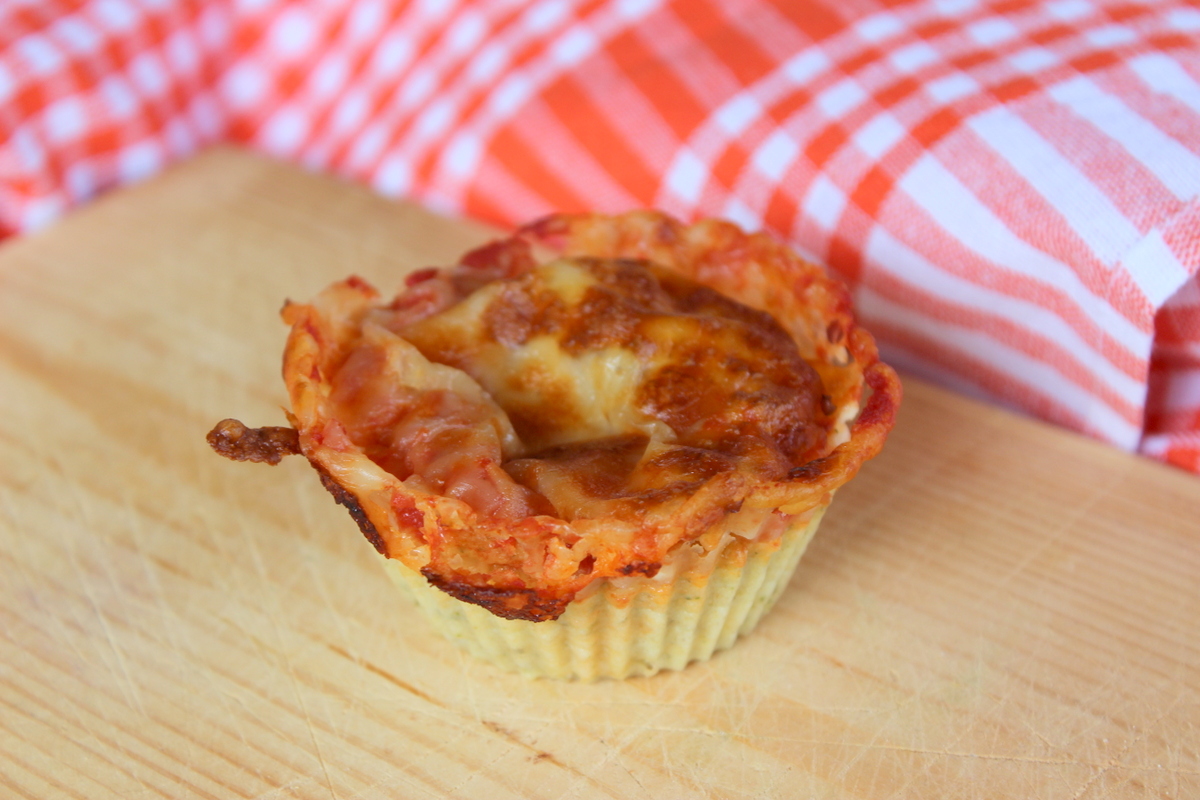 schnelle pizza muffins