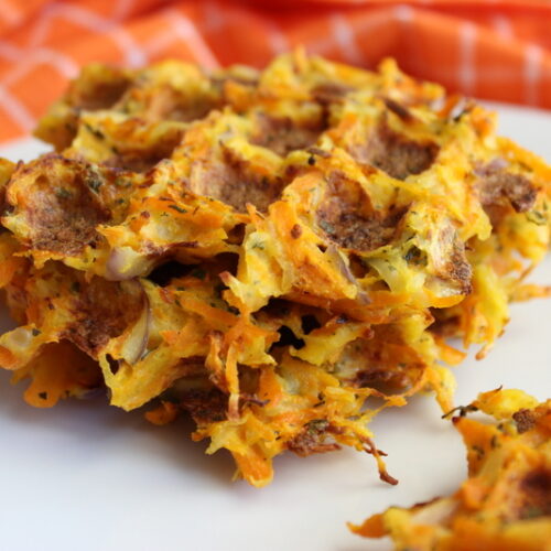 kartoffelwaffeln aus rohen kartoffeln