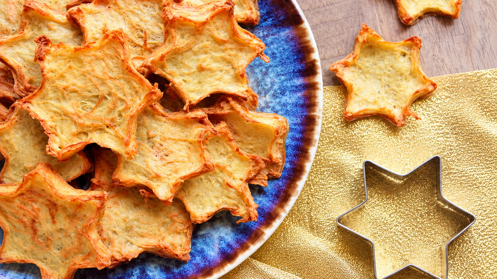Kartoffelsterne weihnachten